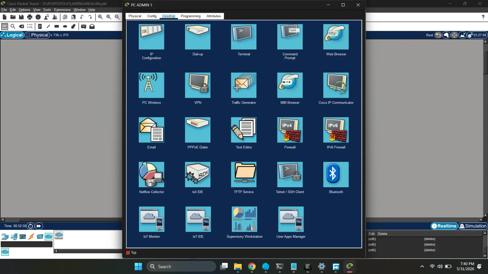 VLAN Segmentation & Inter-VLAN Routing Lab gallery image 3